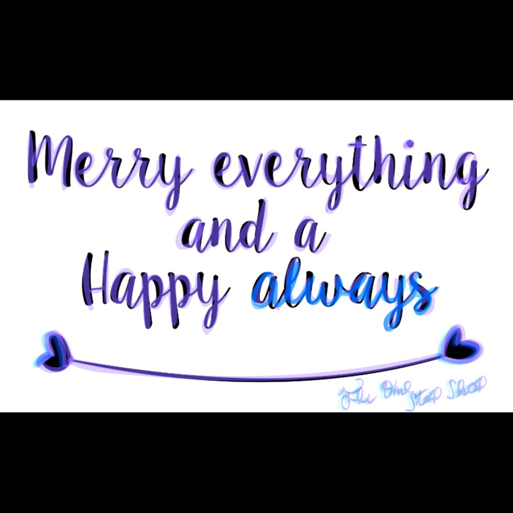 Happy holidays to all!